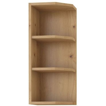 Corner wall cabinet with shelves Yvette 