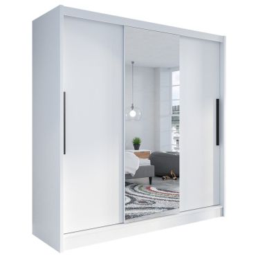 Sliding wardrobe Aris with mini mirror