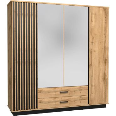Wardrobe Lamelo 4-doors