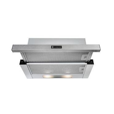 Απορροφητήρας Singer συρόμενος Telescopic 601A Inox 21