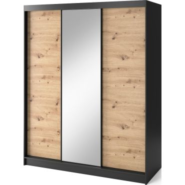 Sliding wardrobe Svole III with mirror