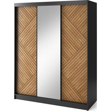Sliding wardrobe Phylo III with mirror