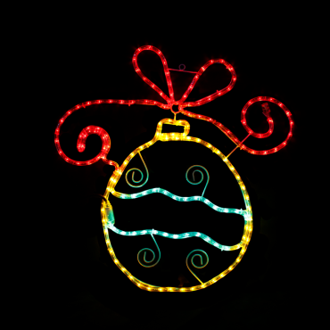 Φωτοσωλήνας με σχέδιο Christmas Flower 180 LED