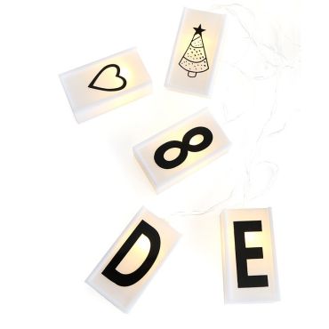 LED λαμπάκια σε σειρά Plastic letter lamp