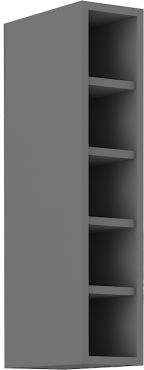 Hanging cabinet with shelves Delios 15 G-72 OTW