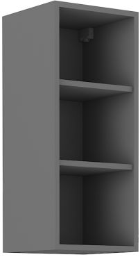 Hanging cabinet with shelves Delios 30 G-72 OTW