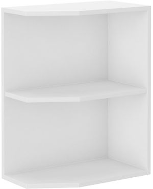 Floor Cabinet with Shadow Corner Shelves