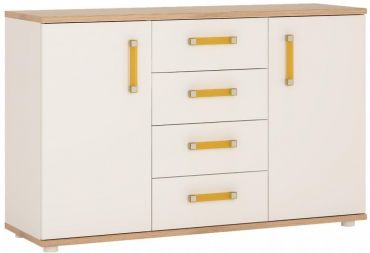 Apricot 2D4S chest of drawers