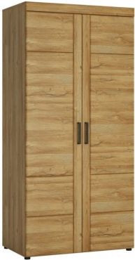 Double Cognac wardrobe