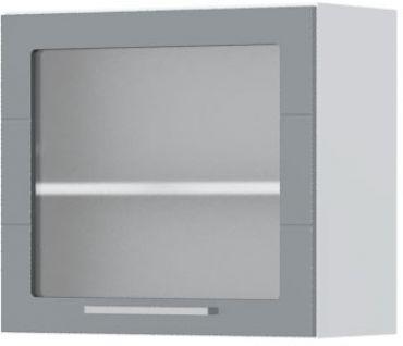 Hanging cabinet Hudson V5-60-1KS with showcase