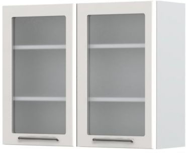 Hanging cabinet Modena V7-90-2KS with showcase