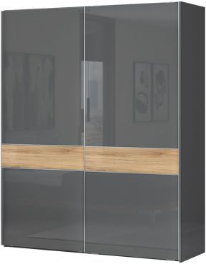 Sliding wardrobe double leaf Agate 180