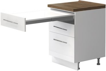 Floor cabinet Raval R-60-3FMS with extendable table