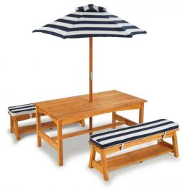 Σετ Κήπου KidKraft Table, Bench and Umbrella 