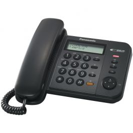 Ενσύρματη συσκευή τηλεφώνου PANASONIC KX-TS580EX2B επαγγελματική