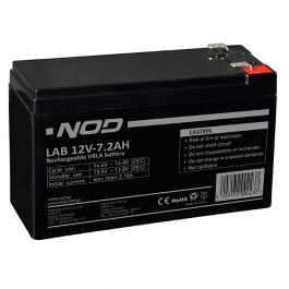 Μπαταρίες μολύβδου NOD LAB 12V7.2AH