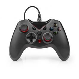 Wired Gamepad Nedis GGPD110BK