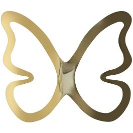 Διακοσμητικά αυτοκόλλητα τοίχου Gold Butterflies 3D Ango