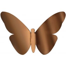 Διακοσμητικά αυτοκόλλητα τοίχου Bronze Butterflies 3D Ango