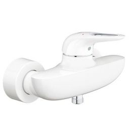 Shower battery with a Grohe Eurostyle New control lever