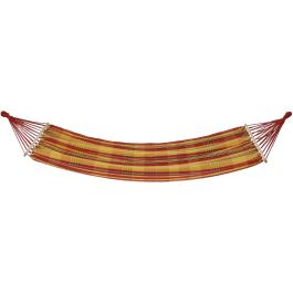 Single hammock with wood