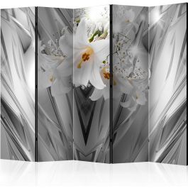 Διαχωριστικό με 5 τμήματα - Steel Lilies II [Room Dividers]