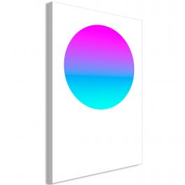 Table - Colorful Circle (1 Part) Vertical