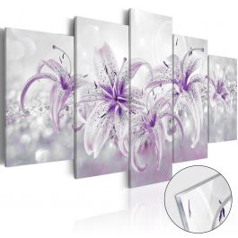 Πίνακας σε ακρυλικό γυαλί - Purple Graces [Glass]
