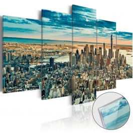 Πίνακας σε ακρυλικό γυαλί - NY: Dream City [Glass]