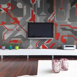 Wallpaper - Abstract geometric paths