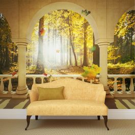 Wallpaper - Dream about autumnal forest
