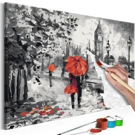 DIY canvas painting - From London With Love 60x40