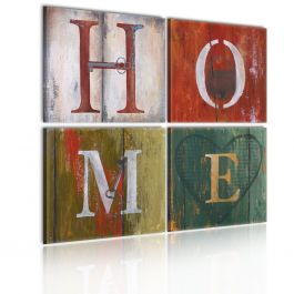 Canvas Print - Welcome home