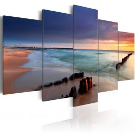Canvas Print - Dawn by the sea