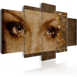 Canvas Print - Eyes like butterflies