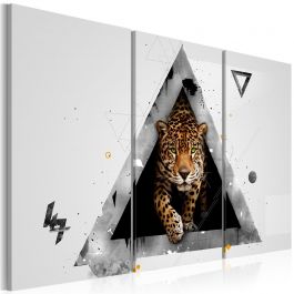 Canvas Print - Green-eyed cheetah
