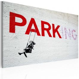 Πίνακας - Parking (Banksy) 60x40