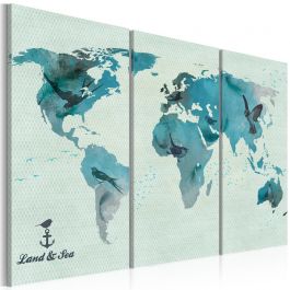 Canvas Print - Avian migration - triptych