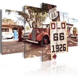 Canvas Print - California - vintage style