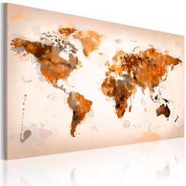Πίνακας - Map of the World - Desert storm