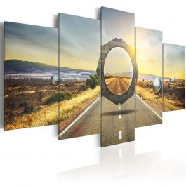 Canvas Print - On the boundary of two Worlds
