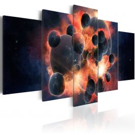 Canvas Print - Theory of the universe creation