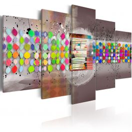 Canvas Print - abstract (polka dots)