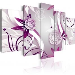 Canvas Print - Violet roses