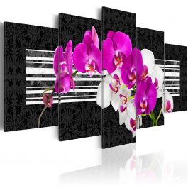 Canvas Print - Modest orchids