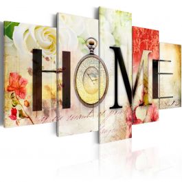 Canvas Print - House of flowers