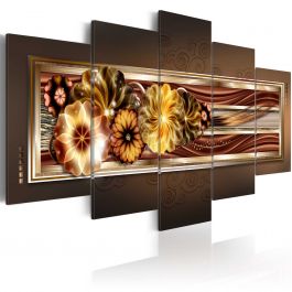 Canvas Print - In golden waves