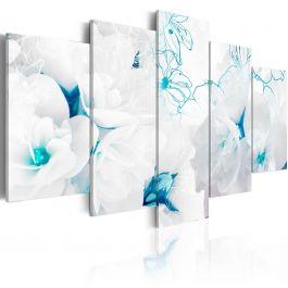 Canvas Print - Turquoise threads