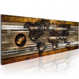 Canvas Print - The Golden Map
