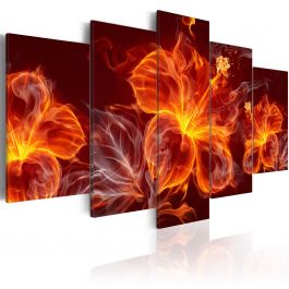 Canvas Print - Fiery Flowers